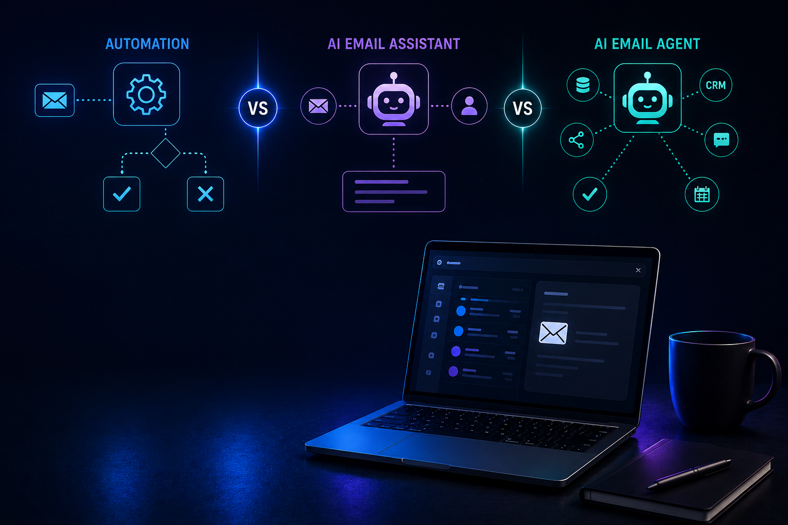 AI Email Agent vs. AI Email Assistant vs. Automation: Which Is Best for Your Project?