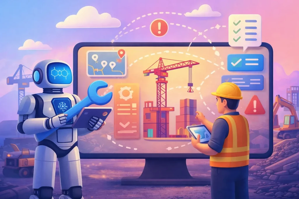 What are AI agents for construction?